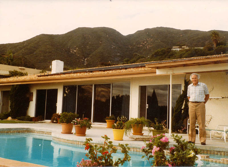 Solar pool heating system